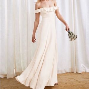 Reformation Cream coloured Dress